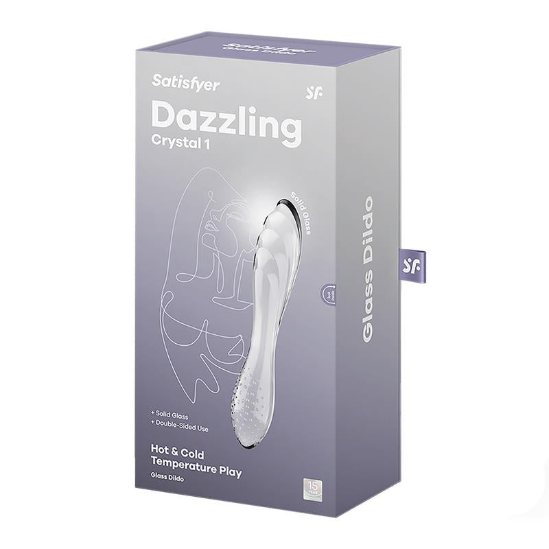 Stimulator Dazzling Crystal 1 Hot and Cold Transparent