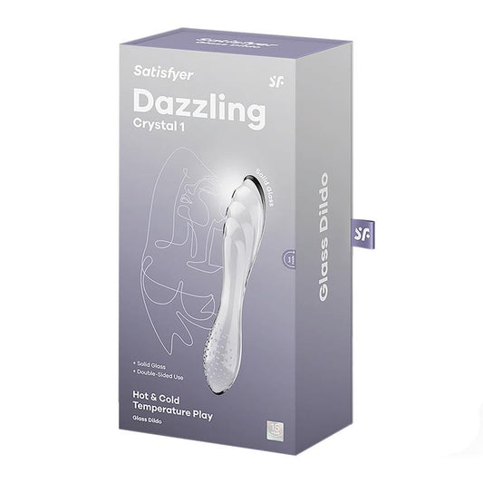 Stimulator Dazzling Crystal 1 Hot and Cold Transparent